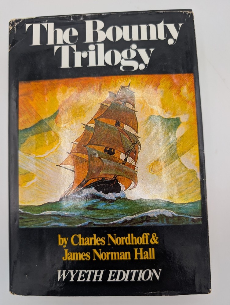 Bounty Trilogy Wyeth Edition HC/DJ N.C. Wyeth Illustrated Nordhoff Hall