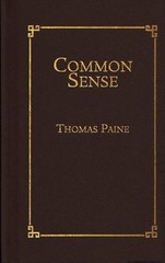 Common Sense by Thomas Paine (English) Hardcover Book