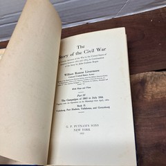 Story of Civil War Livermore 1933 G.P. Putnam’s Sons US History Campaigns Vol 1