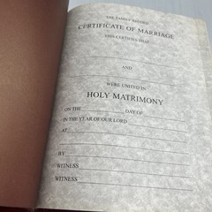 2001 Word Of God KJV Leather Special Margin Edition Bible Large Print Red Letter