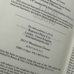 The Holy Bible Knox Version Baronius Press Hardcover 2012 Gilt Edges
