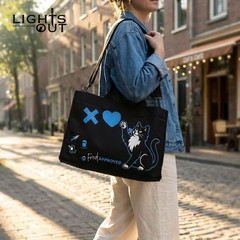 Lights Out Navessa „Allen Fred Approved” Tote Bag