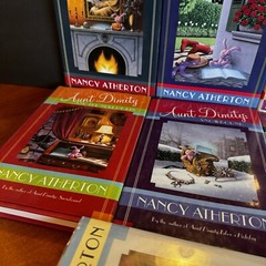 Lot: 7 Aunt Dimity Books Nancy Atherton Mystery Series 1 4 6 7 8 9 10 Hardcover
