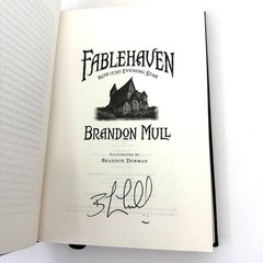 LitJoy Fablehaven Rise of the Evening Star Signed Special Edition NEW Unread