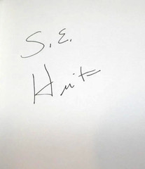 The Outsiders 50th Anniversary Edition ✎ SIGNED ✎ by S E Hinton + COA Pony Boy