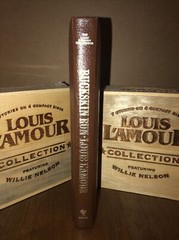 BUCKSKIN RUN Louis L’Amour Collection GENUINE LEATHER Gold Gilt Page Edges West