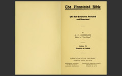 The Annotated Bible by A.C. Gaebelein – All 9 Volumes (1913-21) E-Book Set on CD