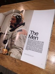 Man On The Moon Booklet Pictures in Color 53 Pages Vintage