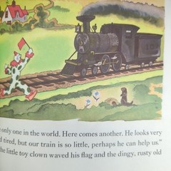 Vintage 1960s Little Engine That Could Book Watty Piper 1961 Platt & Munk NY