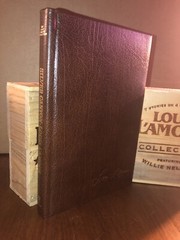 SILVER CANYON Louis L’Amour Collection GENUINE LEATHER Gold Gilt Page Edges West