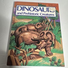 Modern Publishing Dinosaurs and Prehistoric Creatures HC Illustrated – J