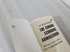 2 Paperback Books by Dr. David Jeremiah, Apocalypse/Armageddon Bible Prophecy