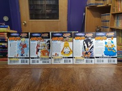 Naruto Vol. 1 2 3 4 5 1-5 English Manga VIZ Media Masashi Kishimoto Shonen Jump