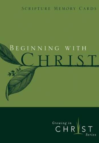 Beginning with Christ – Pamphlet By The Navigators – GOOD