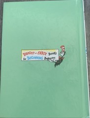 The Foot Book By Dr. Seuss 1968 Grolier Book Club Edition GOOD Condition Bright!