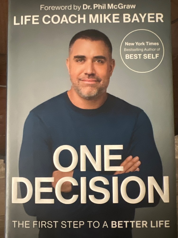 Hard back, non-fiction, self-help book