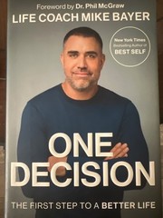 Hard back, non-fiction, self-help book