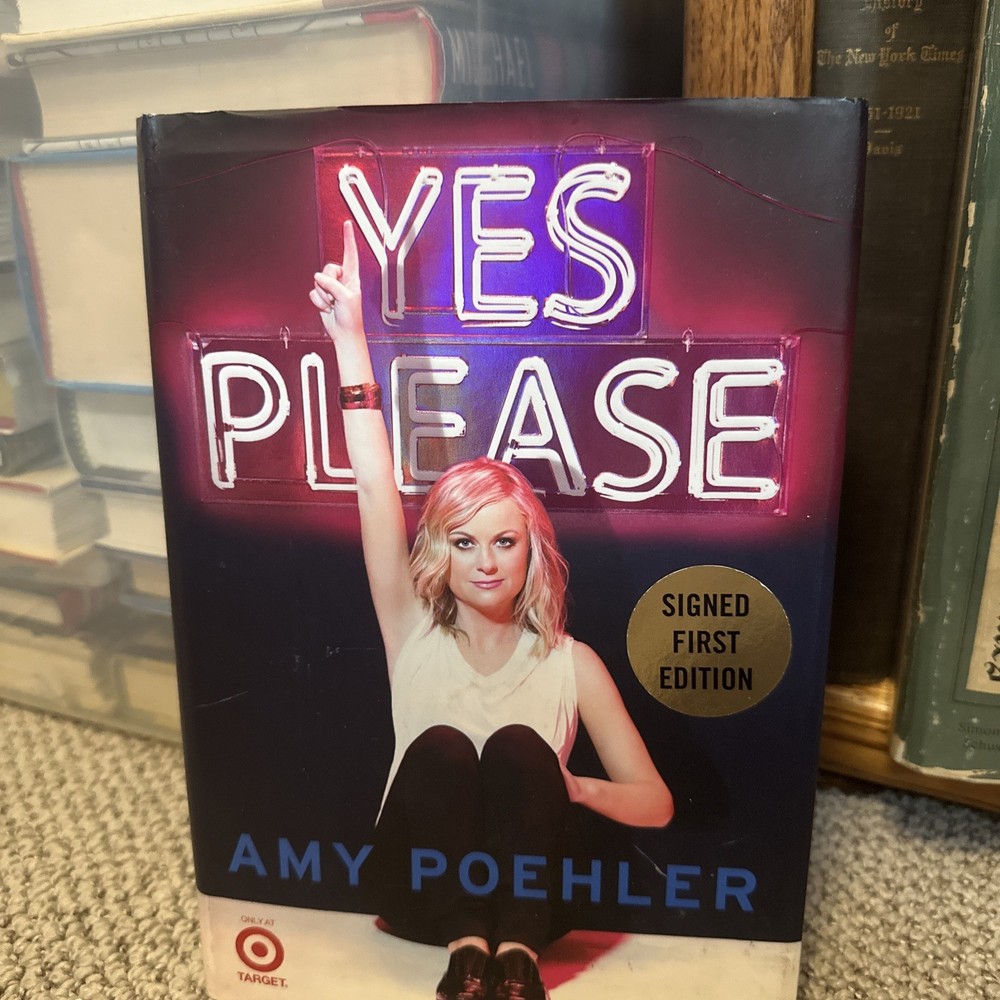 Amy Poehler SIGNED Yes Please