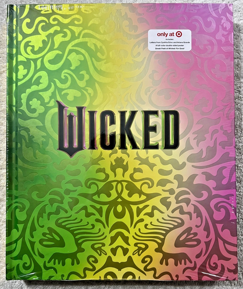 WICKED BOOK THE OFFICIAL VISUAL COMPANION HARDCOVER **NEW EXCLUSIVE**