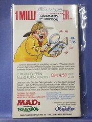 GERMAN MAD Magazine Paperback Book: #48 Deutsches Taschenbuch 1985 1st VGFN