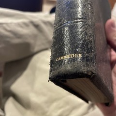 Cambridge Cameo KJV Bible Indexed Red-Letter French Morocco Leather 74XRL