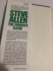📒The Murder Game by Allen, Steve 3409
