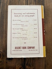 A History of the Prophet Joseph Smith for Young People Geo Q Cannon 1957 HCDJ