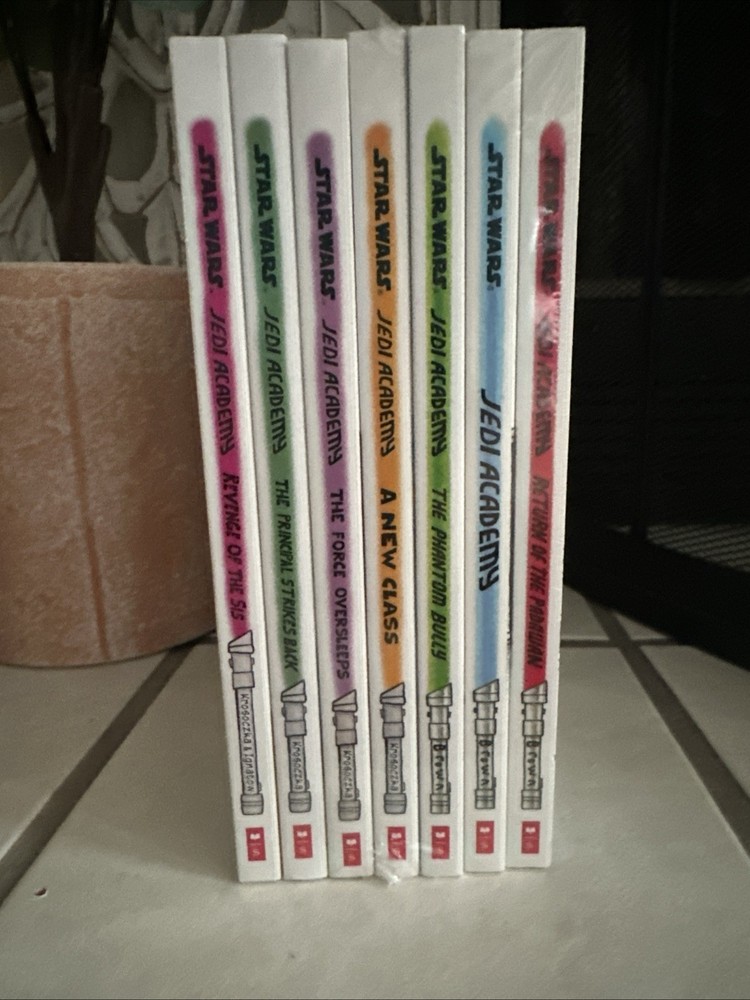Star Wars Jedi Academy Series Collection 7 Books 1-7 Books Brand New Complete