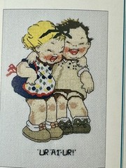 Mabel Lucie Attwell in Cross Stitch Book Chart Pattern 2005 Kids 123 Pages