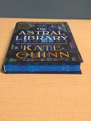🌌Kate Quinn THE ASTRAL LIBRARY Signed Deluxe Limited Edition Sprayed Edges