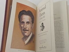 Animal Farm by: George Orwell ~ Easton Press 2003 ~ 100 Greatest Books
