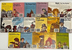 Lot of 17 Moby Books Illustrated Classic Editions Vintage Mini Paperback Books