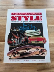 A Century of Automotive Style Michael Lamm & Dave Holls HB DJ SIGNED