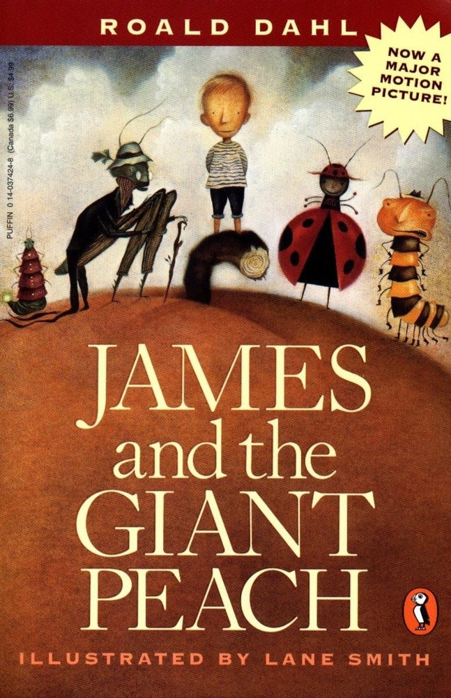 James and the Giant Peach – Dahl, Roald|Smith, Lane – Like New – See conditi…