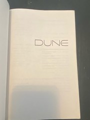 Dune by Frank Herbert (Paperback, 1990)