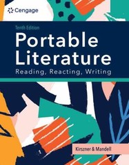 PORTABLE Literature: – Paperback, by Kirszner Laurie; Mandell – Very Good