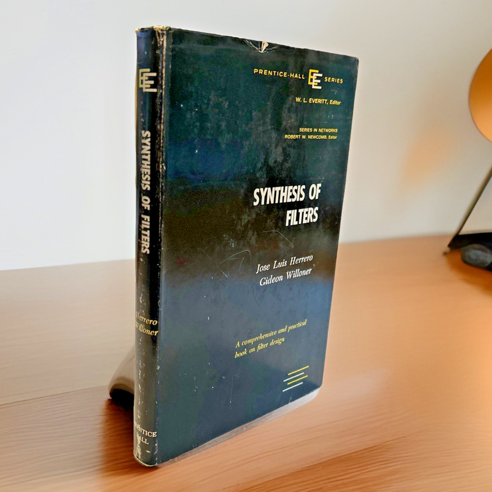 Synthesis of Filters (1966) ~ W. L. Everitt ~ First Edtion, First Print ~ HC/DJ