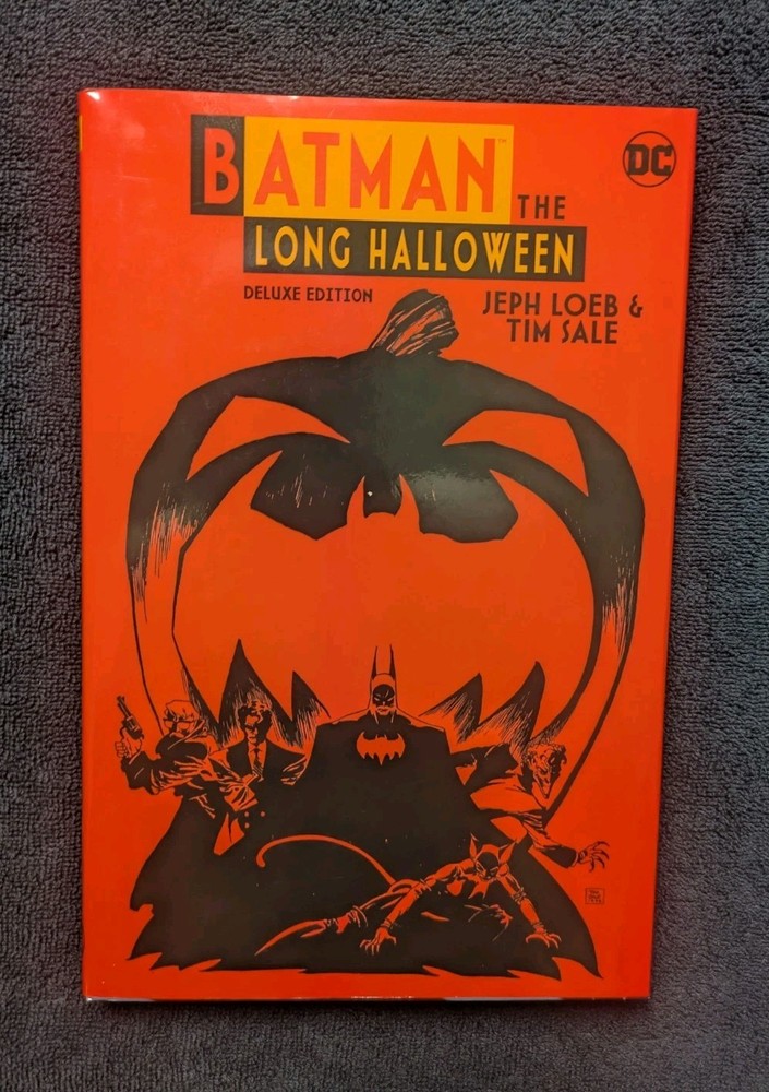 Batman: The Long Halloween DELUXE ED VARIANT DUST JACKET HARDCOVER DC Comics HC