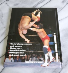 WRESTLING : THE GREATEST STARS 1987 HC Book Hulk Hogan Dusty Rhodes Rick Flair
