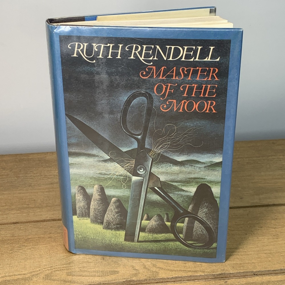 Master of the Moor by Ruth Rendell 1982 HCDJ Pantheon Books First Edition
