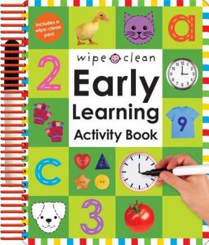 Early Learning Activity Book; Wipe Cl- 9780312499228, spiral-bound, Roger Priddy