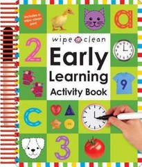 Early Learning Activity Book; Wipe Cl- 9780312499228, spiral-bound, Roger Priddy