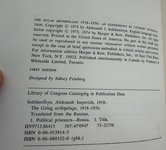 The Gulag Archipelago, 1918-1956: An Experiment in Literary Investigation, V…