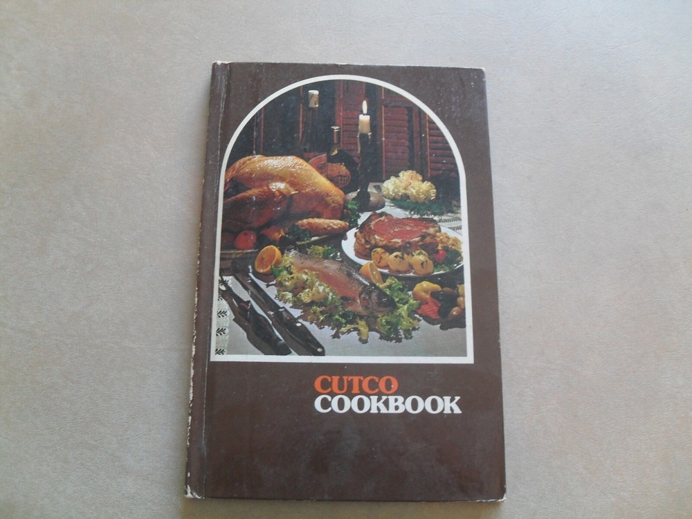 1972 Cutco Cookbook 123 pages hardcover —By Cutco Knives —free shipping