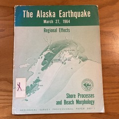 The Alaska Earthquake Mar 27, 1964: Geological Survey Professional Paper 543 – J