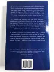 Lost Language of Symbolism (Vol II) Origins Mythologies & Folklore Harold Bayley
