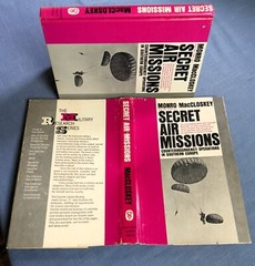 SECRET AIR MISSIONS BY MONRO MacCLOSKY 1966 HC/DJ