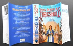 THRESHOLD True 1st ed SARA DOUGLASS  1997 Hardcover HCDJ unread 448 pages