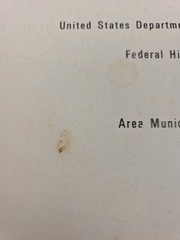 Columbia Area Topics Study Columbia, South Carolina 1972 Rare
