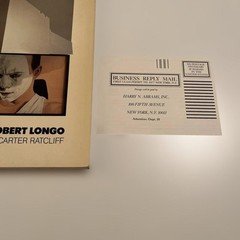 Robert Longo by Carter Ratcliff 1985 Art Book Rizzoli 10.7×8.7in